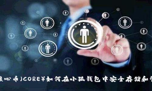 : 核心币(CORE)如何在小狐钱包中安全存储和管理