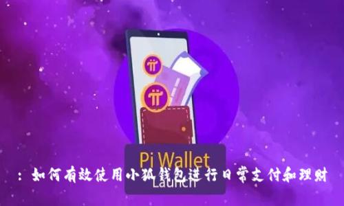 : 如何有效使用小狐钱包进行日常支付和理财