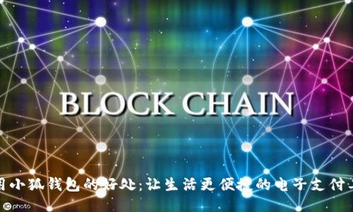 使用小狐钱包的好处：让生活更便捷的电子支付工具