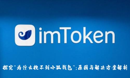 探究“为什么搜不到小狐钱包”：原因与解决方案解析