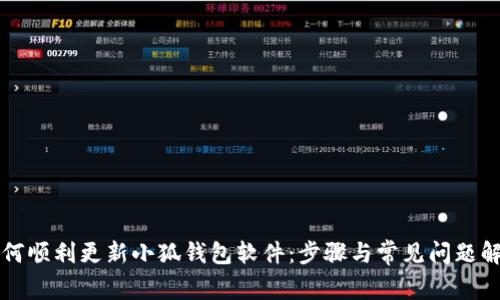 如何顺利更新小狐钱包软件:步骤与常见问题解析