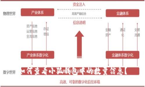 如何查看小狐钱包中的数量信息?