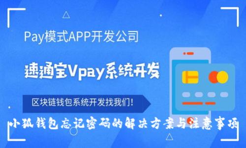 小狐钱包忘记密码的解决方案与注意事项