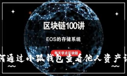 如何通过小狐钱包查看他人资产详解