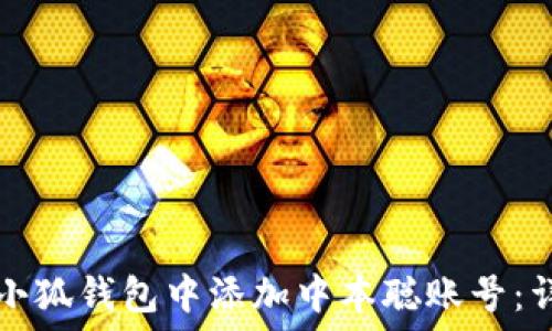   
如何在小狐钱包中添加中本聪账号：详细指南