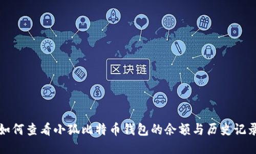 如何查看小狐比特币钱包的余额与历史记录