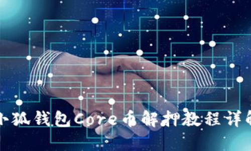 小狐钱包Core币解押教程详解